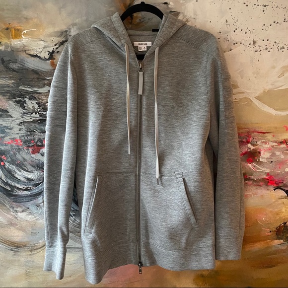 Helmut Lang Grey Zip-Up Hoody - Picture 3 of 12